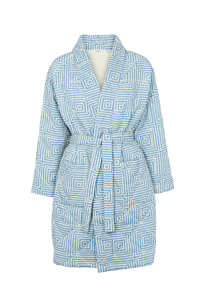 Basic Apparel Nora Short Robe Robes 657 All aboard / birch